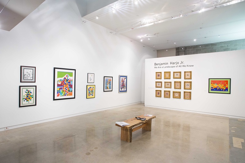 Benjamin Harjo Jr. Installation