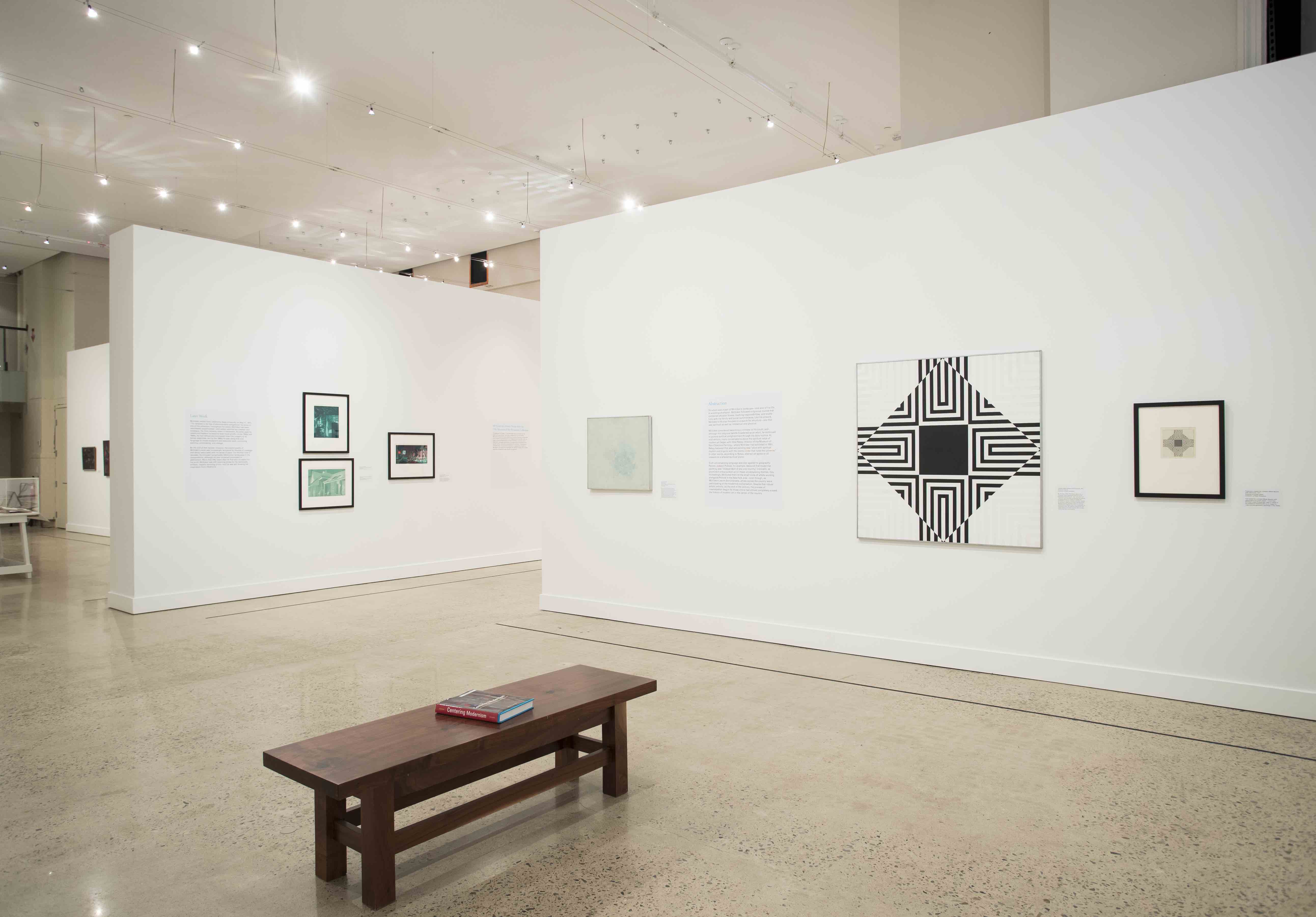 Centering Modernism installation.