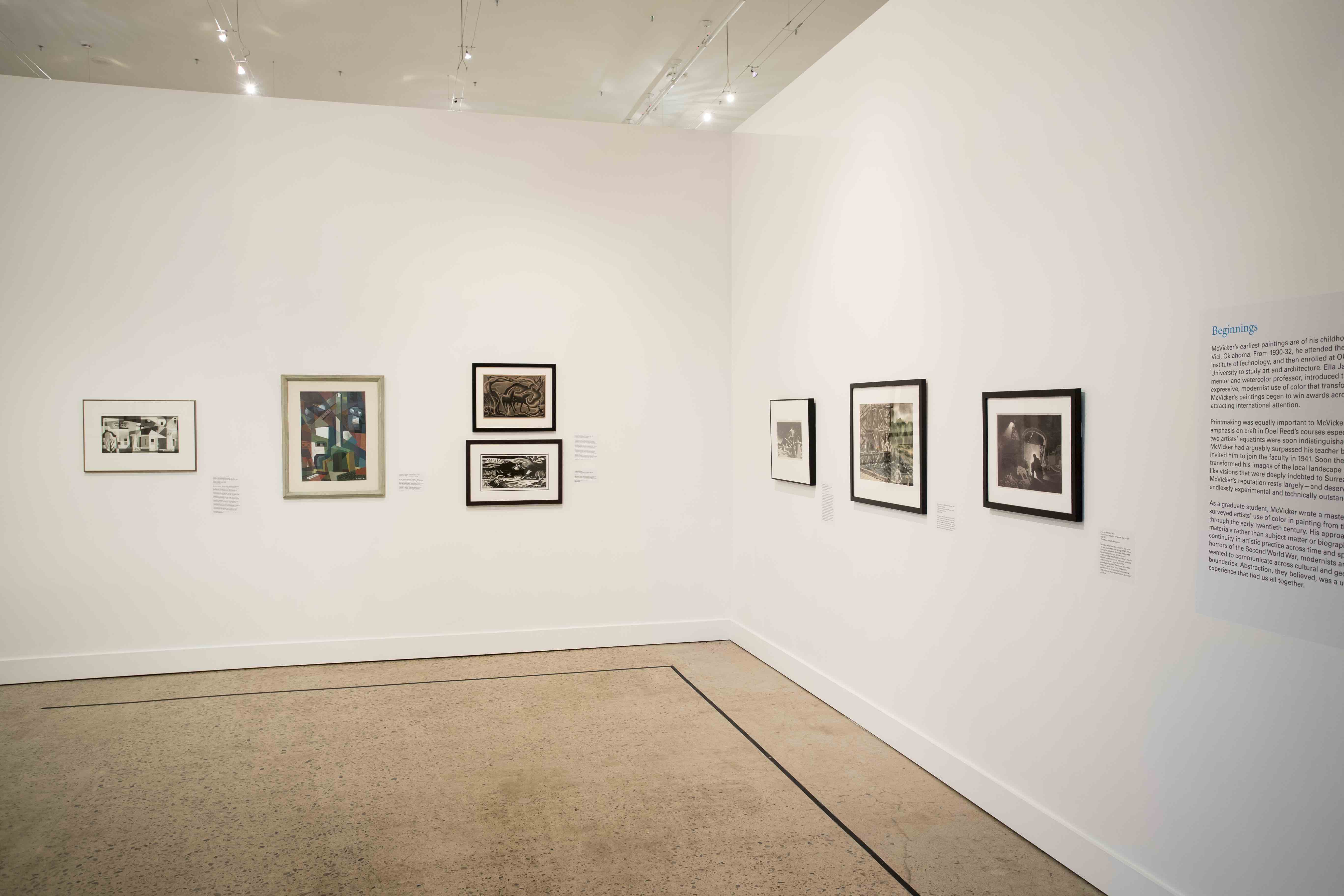 Centering Modernism installation.