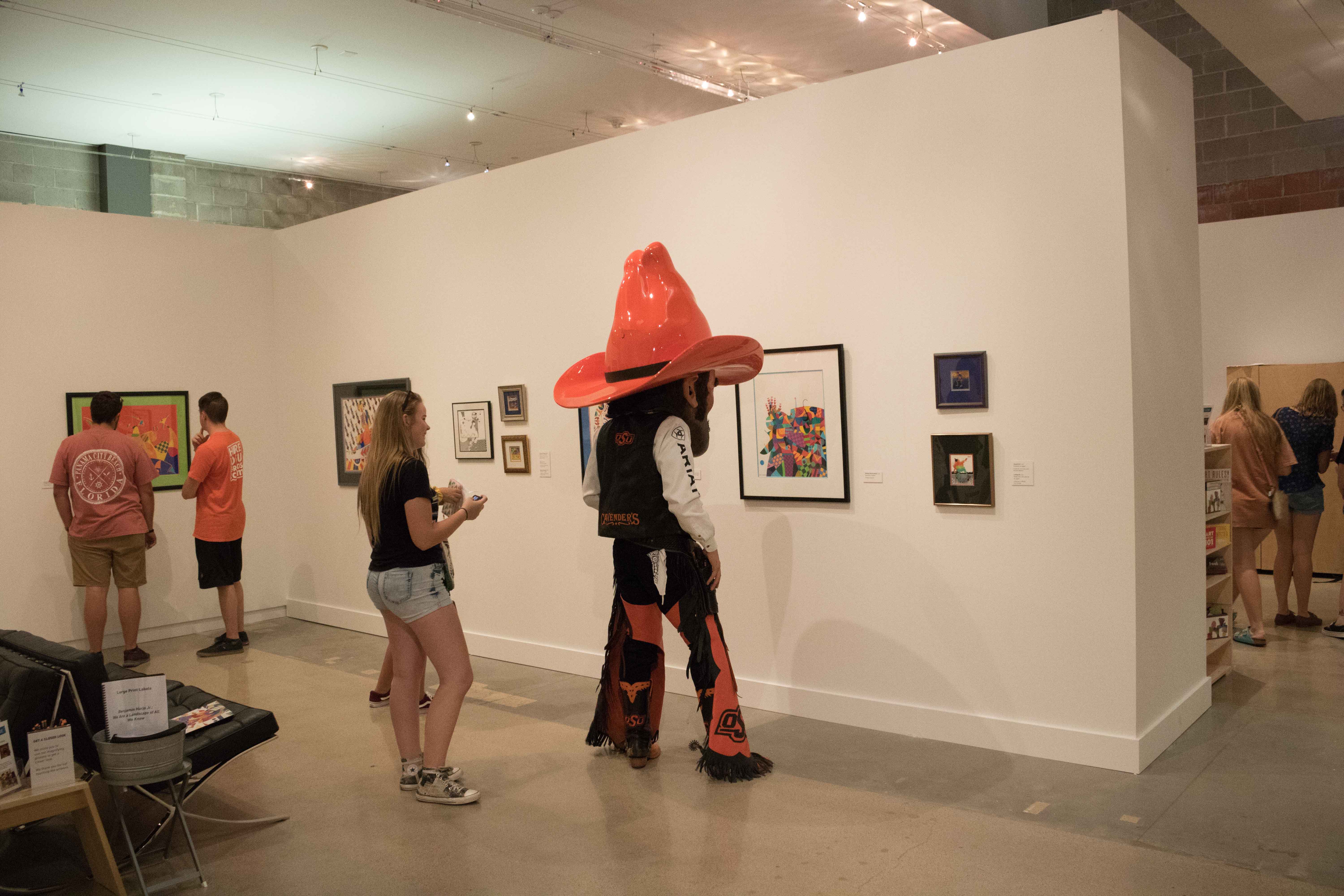 OSU Museum of Art, Pistol Pete