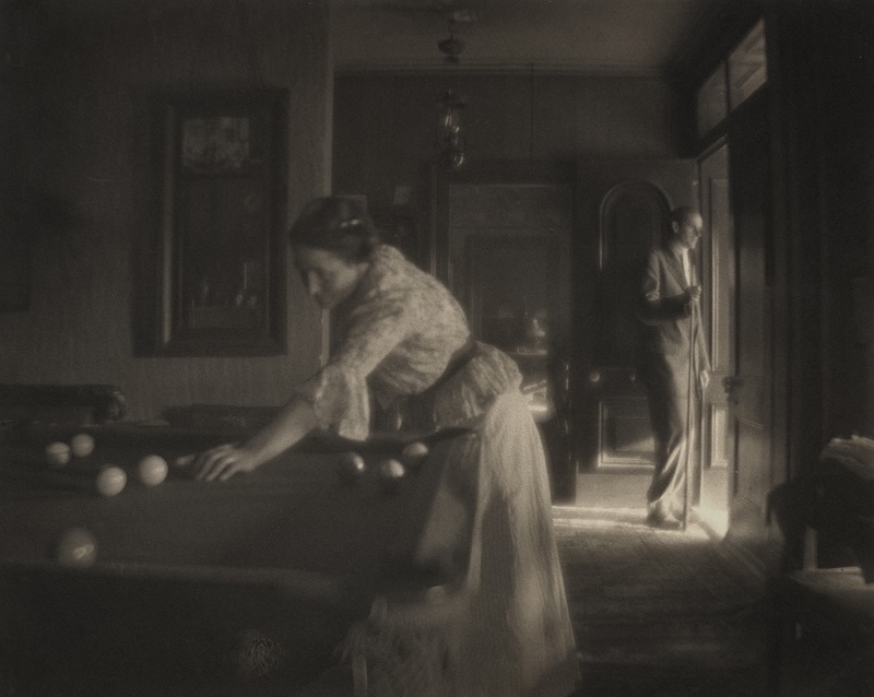 impressionist-gertrude-kasebier-billiard-game-index.jpg Gertrude Kasebier