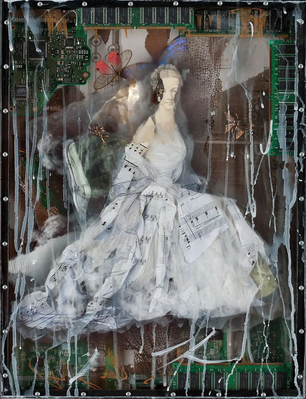 An abstract piece by Ingrid Dee Magidson. 