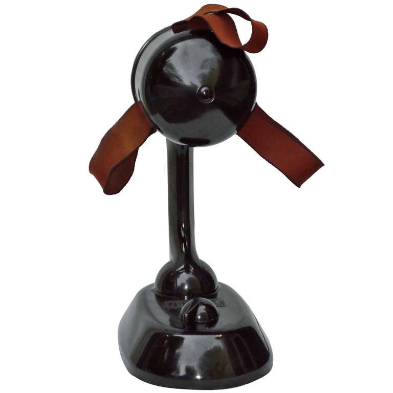 Designed by Wilfred O. Langille (American, 1895-1996) after original design by Fredrik Ljungström (Swedish, 1875-1964), Ribbonaire Fan, Model 6–1, ca. 1935 Designed by Wilfred O. Langille (American, 1895-1996) after original design by Fredrik Ljungström (Swedish, 1875-1964), Ribbonaire Fan, Model 6–1, ca. 1935