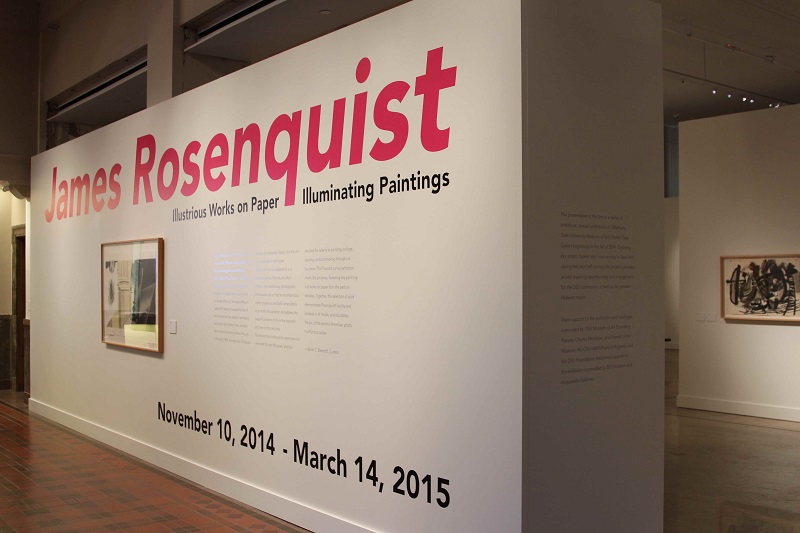 James Rosenquist Installation James Rosenquist Installation