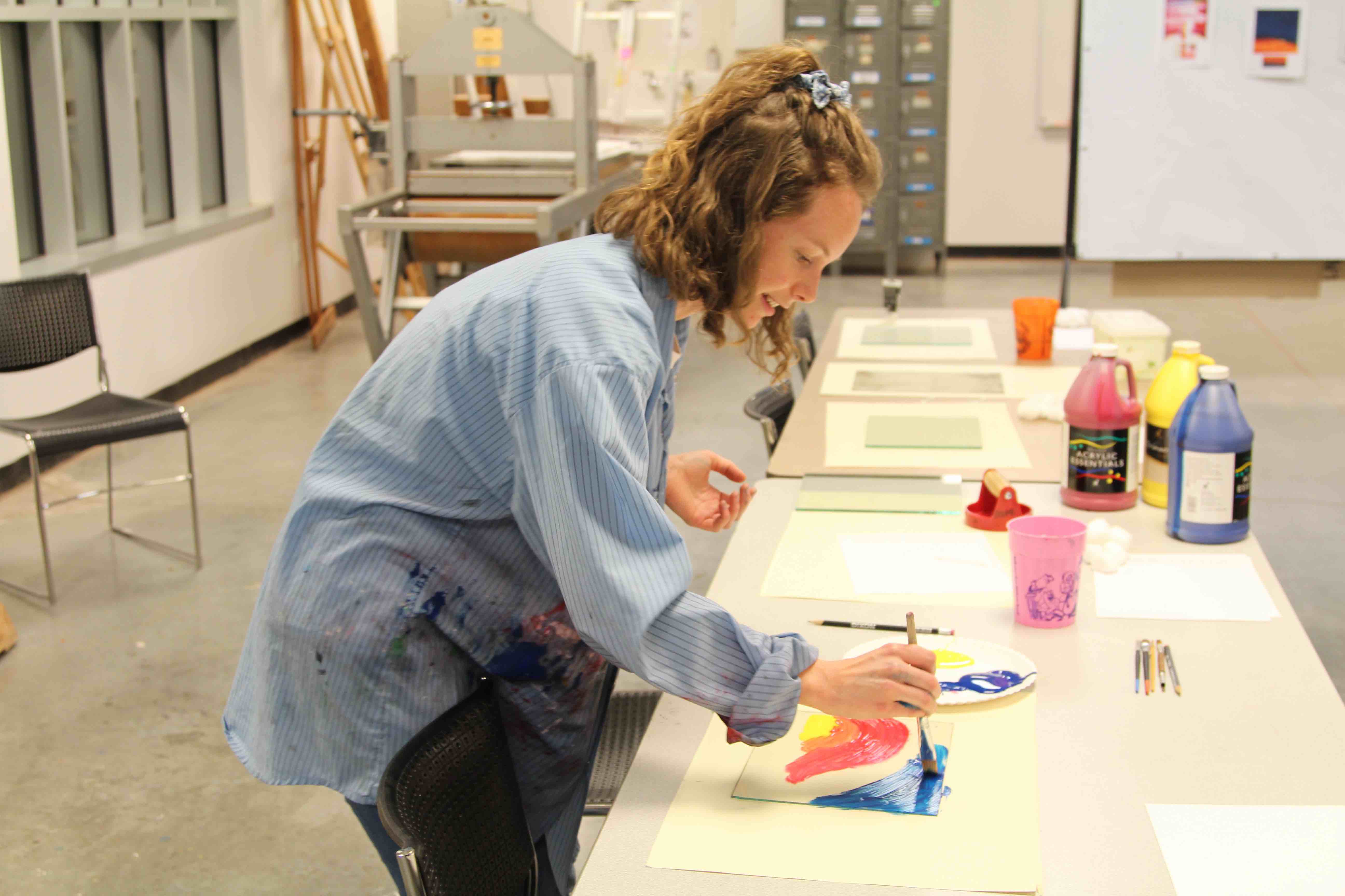 Maxine Warren: The Universe in a Monotype Special Event Maxine Warren: The Universe in a Monotype Special Event