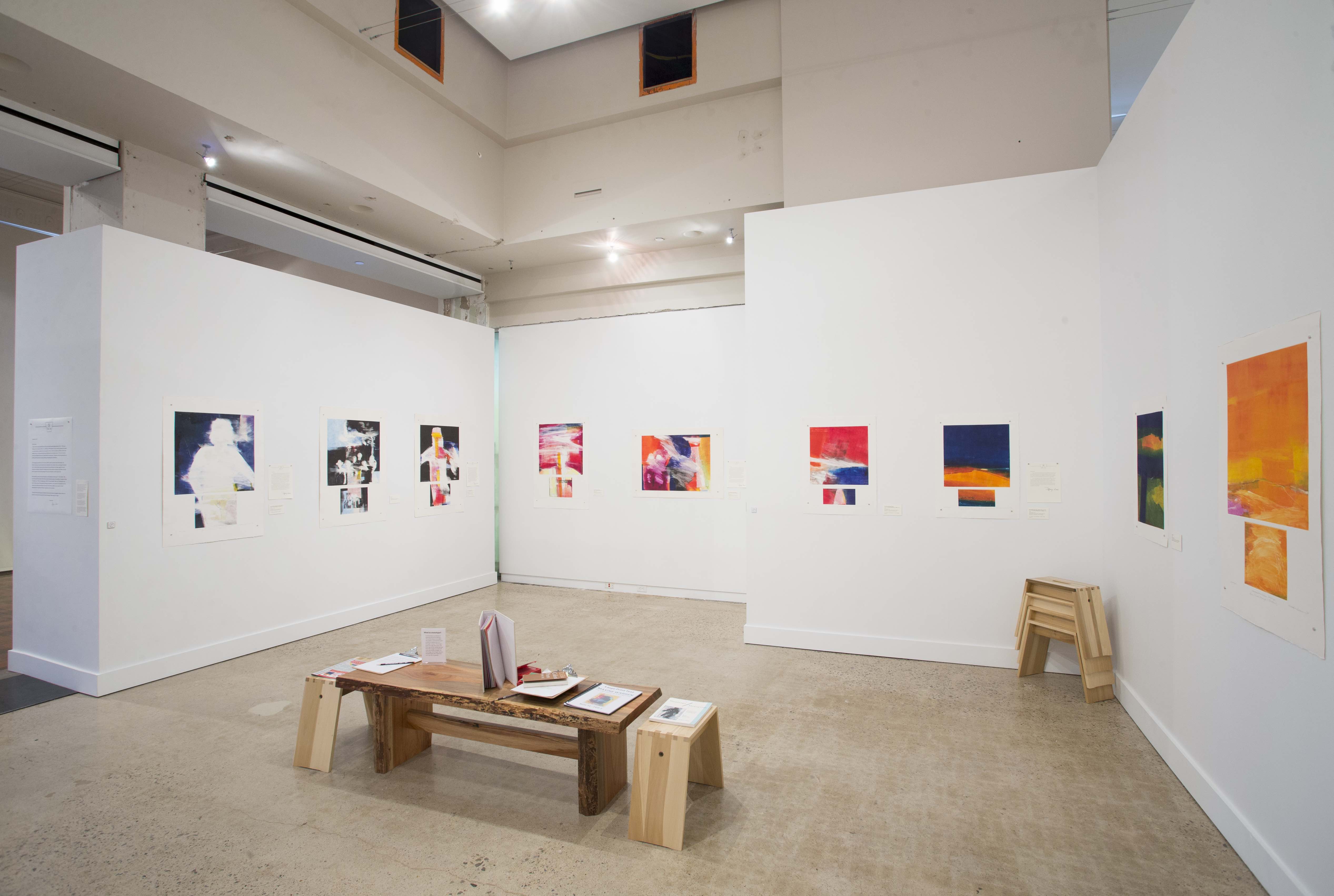 Maxine Warren: The Universe in a Monotype Installation Maxine Warren: The Universe in a Monotype Installation