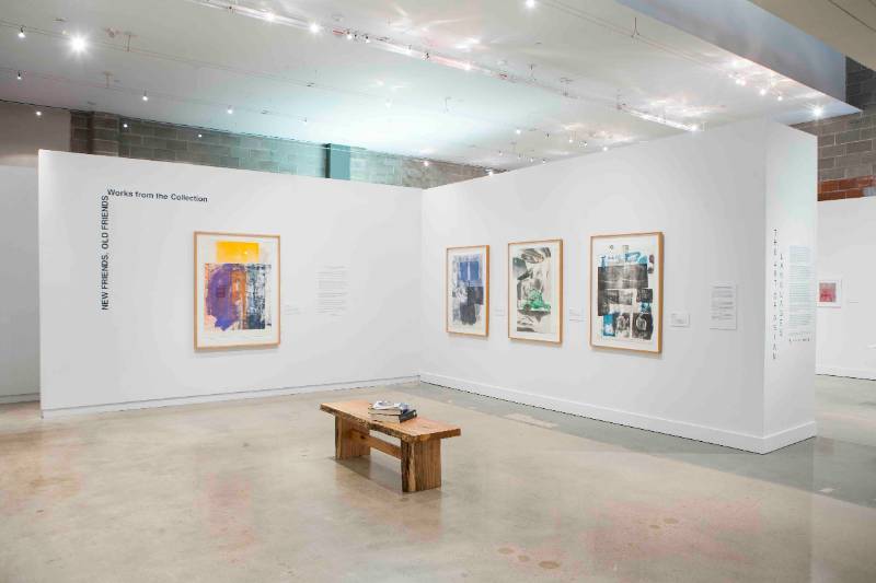 Robert Rauschenberg's World Installation Robert Rauschenberg's World Installation