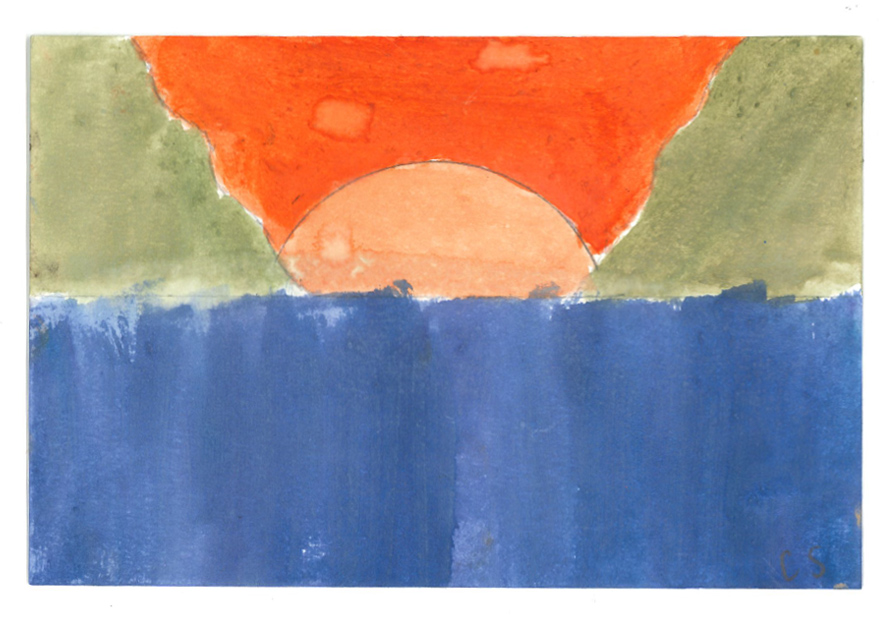 Watercolor Postcard Watercolor Postcard